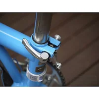 seatpost clamp H&H for brompton bike seat post clip black silver