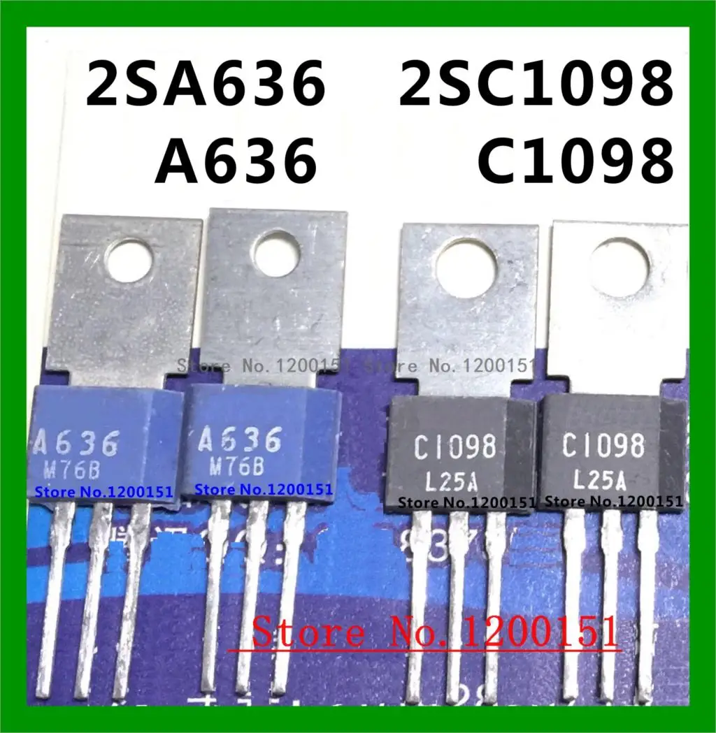 

2SA636 A636 2SC1098 C1098 TO-202
