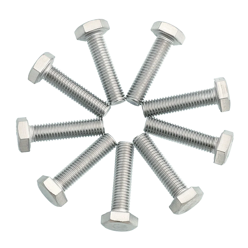 

7/16-14 7/16-20 1/2-13 1/2-20 Винты с шестигранной головкой и полной резьбой, болт с шестигранной головкой из нержавеющей стали 304