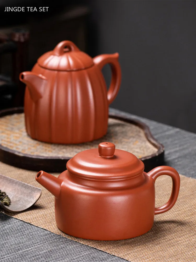 Чайник чайный из пурпурной глины Dahongpao с фильтром для отверстий в шариках