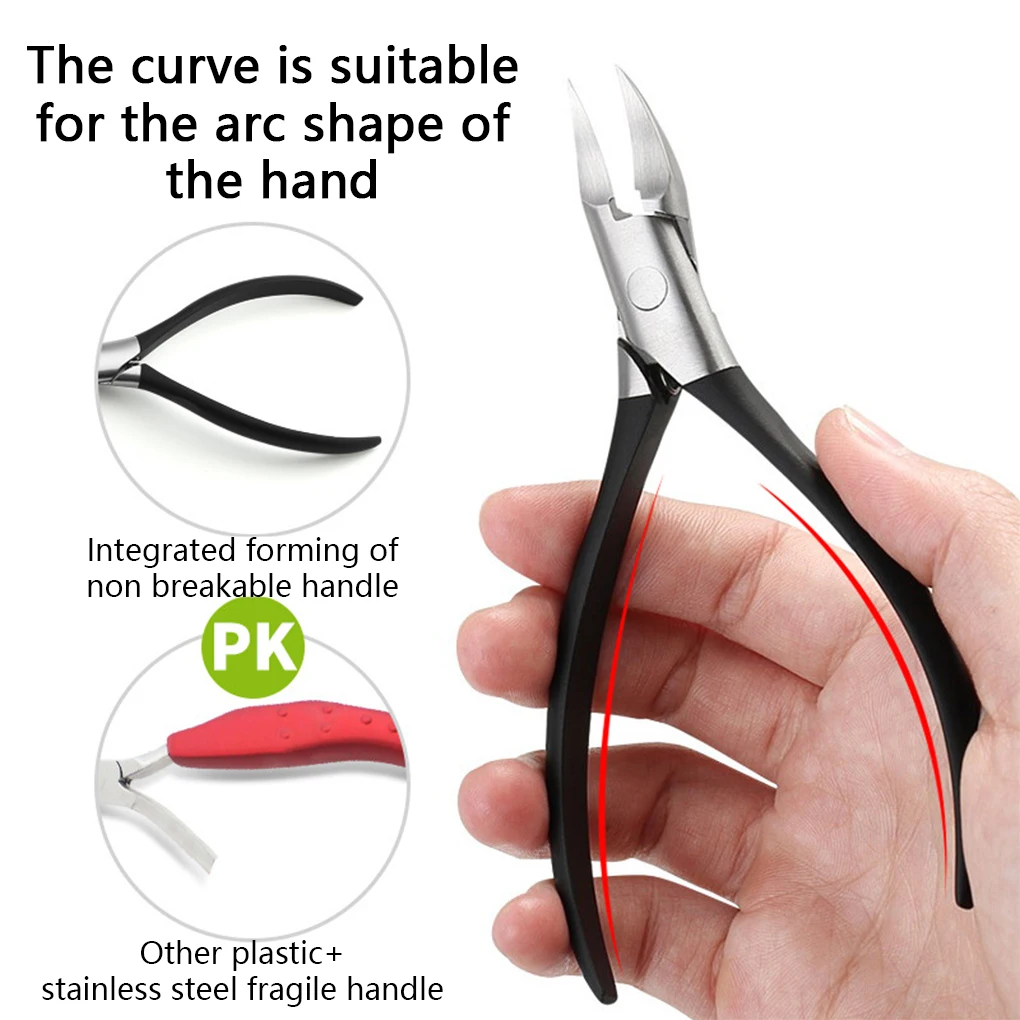 

Кусачки для ногтей портативный многоразовый моющийся вросший Триммер Инструмент для педикюра