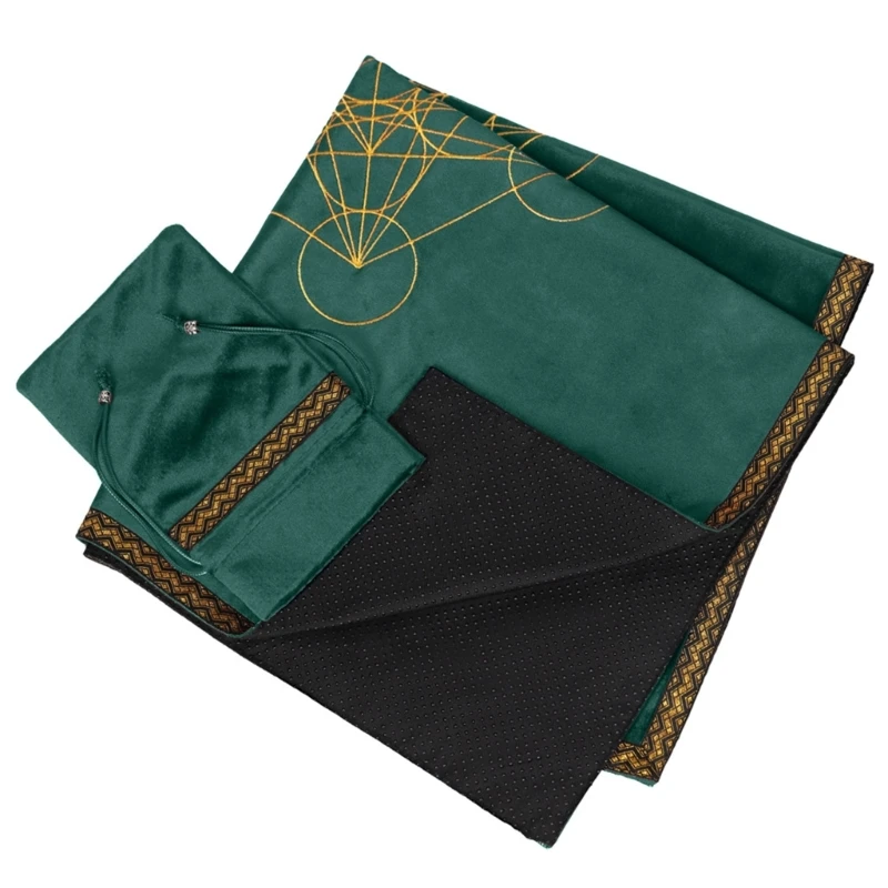 Квадратный бархатный коврик для настольной игры Астролябия гадания и астрологии