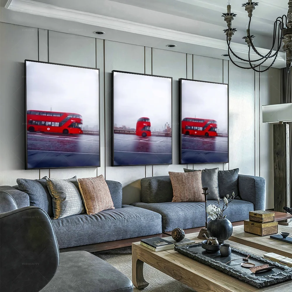 

Forbeauty, беспилотный автобус, распылительная печать, Картина на холсте, водонепроницаемая и может использоваться на улице, картины маслом для ...