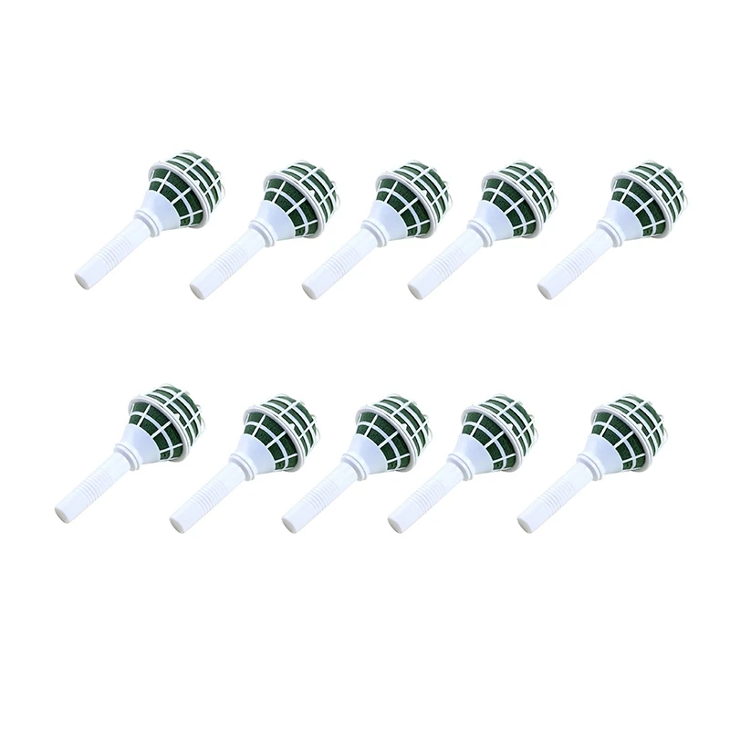 

10PCS Foam Floral Handle Bouquet Holders Handle Bouquet Holder For Floral Arrangement Foam Kit Wedding Supplies
