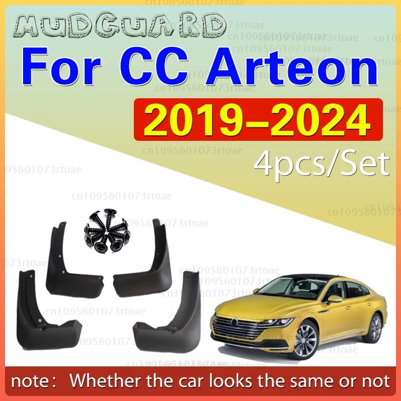 

Брызговики для VW Volkswagen CC Arteon 2019-2024, брызговики передних и задних колес, брызговики, брызговики, автомобильные аксессуары