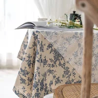 flower tablecloth table tablecloth decoration coffee tablecloth rectangular tablecloth fireplace tablecloth home decoration