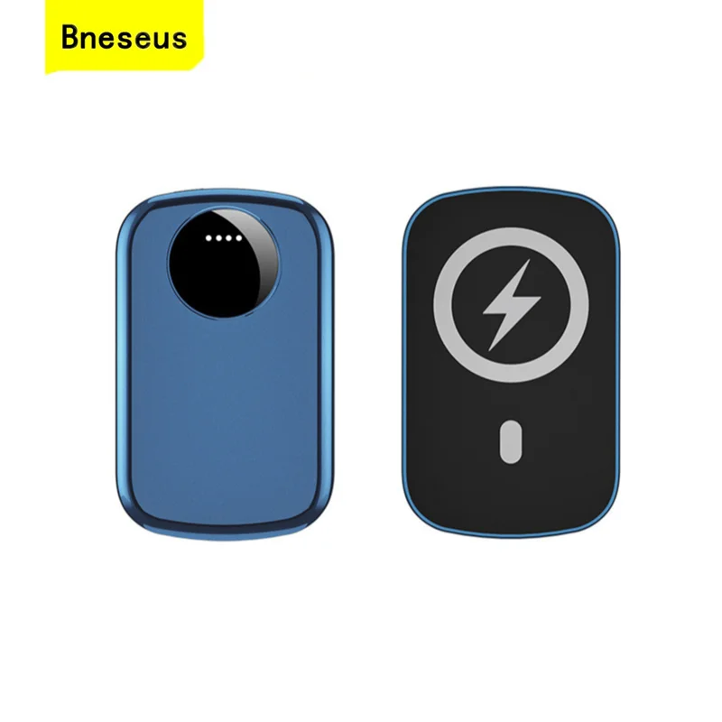

22.5W Magnetic Wireless Power Bank Mobile Phone Charger For iPhone 13 12 11 Xiaomi Huawei Samsung Portable External Battery Pack