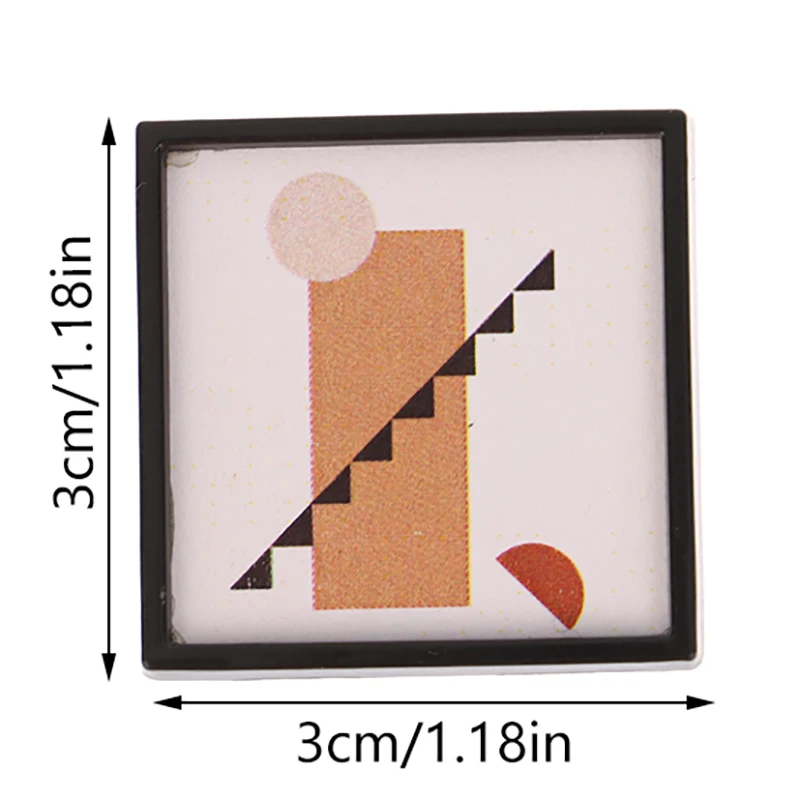 Винтажная картина в масштабе 1:12 Настенная для кукольного домика миниатюрные