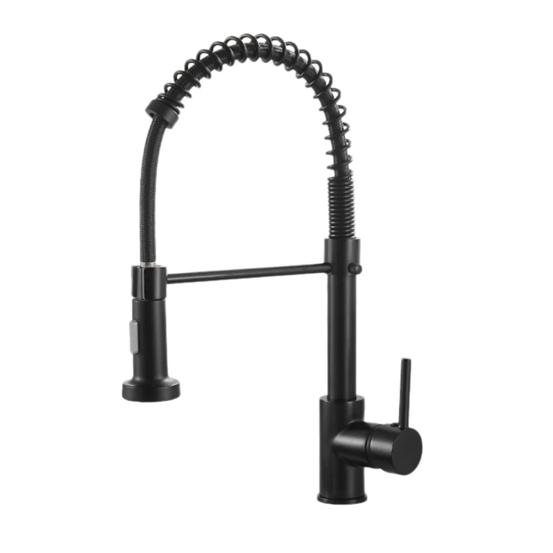 

Sprayer Faucet Single Handle Pull Out Sprayer Kitchen Taps Pull Down Kitchen Sink Tap Telescopic Pull-Out Universal Spring Tap