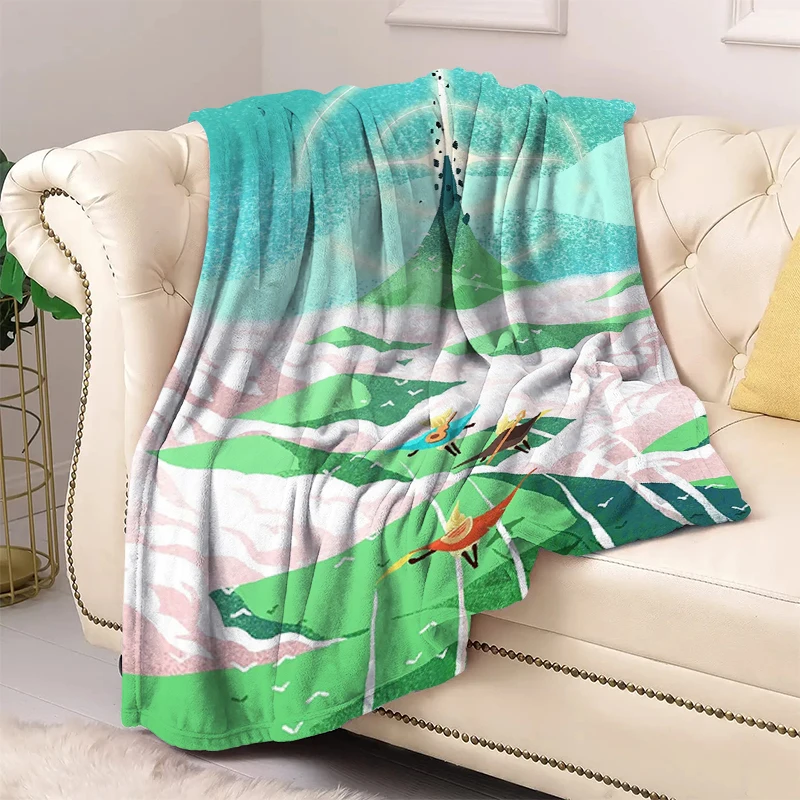

Sky：Children of the Light Hairy Blanket Sofa Summer Bedroom Decoration Fluffy Soft Blankets for Bed Bedspread Throw Decorative