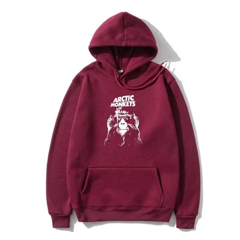 

1 Side ARTIC MONKEYS Concer America Band Black And White Outerwear Hoody