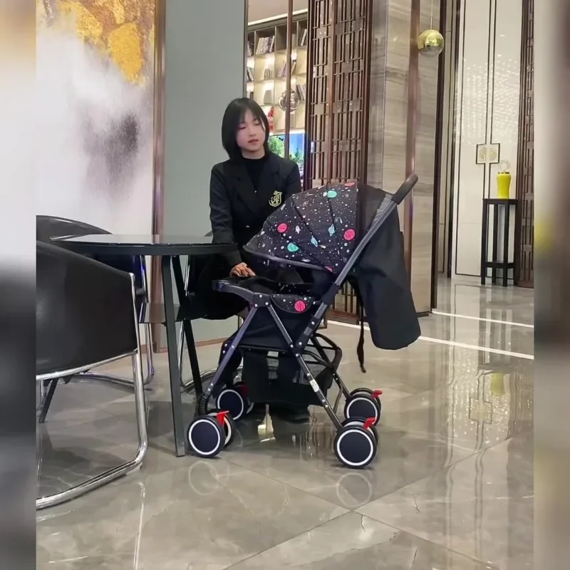2019 Новая удобная Простая электрическая детская коляска Легкая уход легкая