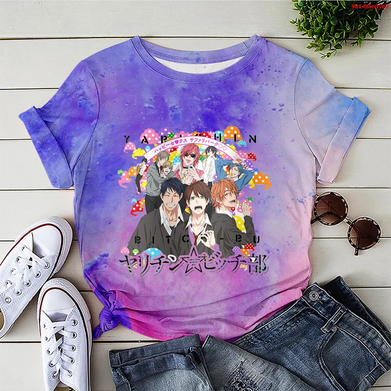 

Футболка женская оверсайз в стиле «Харадзюку»