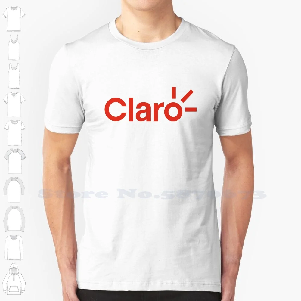 

Claro Logo Brand Logo High-quality T Shirts 2023 Fashion T-shirt New Graphic Tee