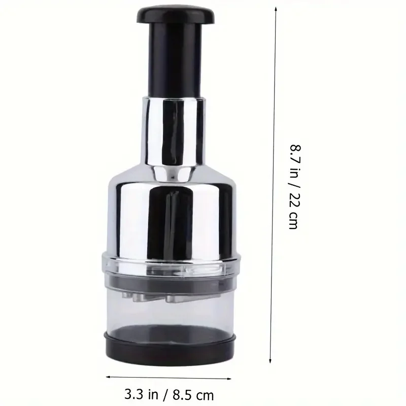 Съемный кухонный инструмент для нарезки чеснока ABS + нержавеющая сталь