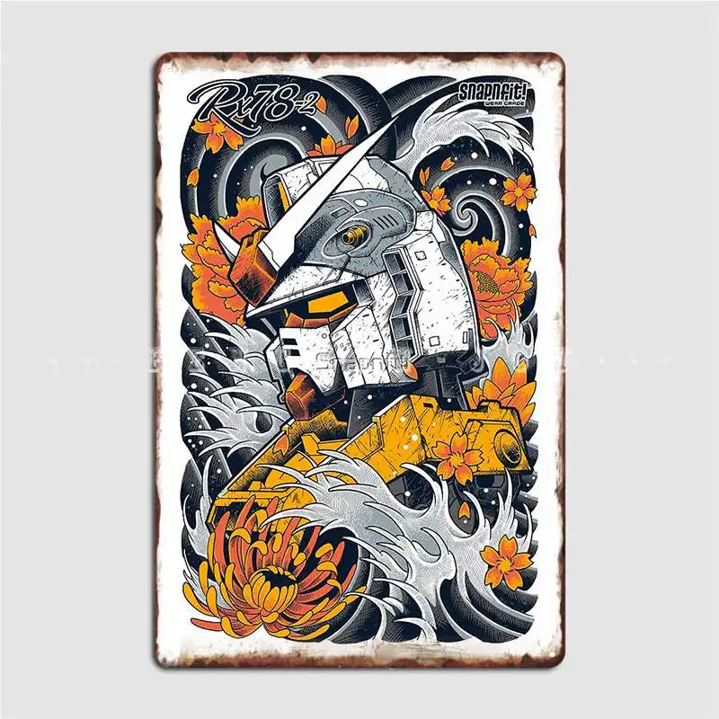 

Gundam Metal Sign Club Home Home Decoration Poster Tin Sign Poster