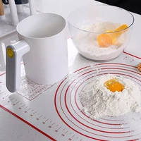 1l baking electric flour sieve kitchen icing sugar powder handheld screen cup shaped sifter