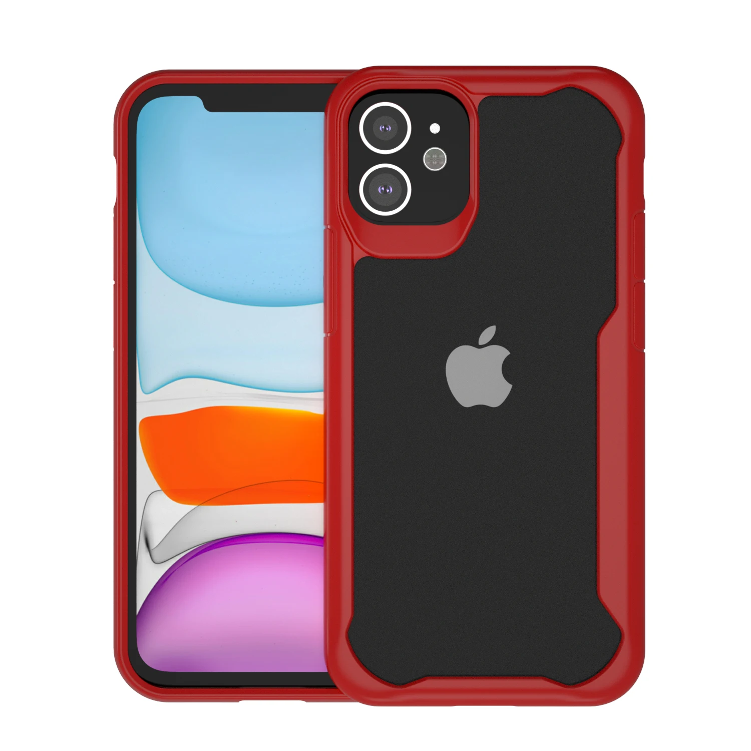 

Luxury Shockproof Armor Matte Case for iPhone 13 Pro Max 12 11 Pro Max XS Max XR XS Clear Silicone Bumper