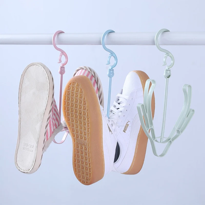 

Вешалка для сушки обуви, Многофункциональная вешалка для сушки обуви, вертикальная вешалка, держатель для одежды, вешалка для сандалий, ветрозащитная вешалка для одежды на открытом воздухе