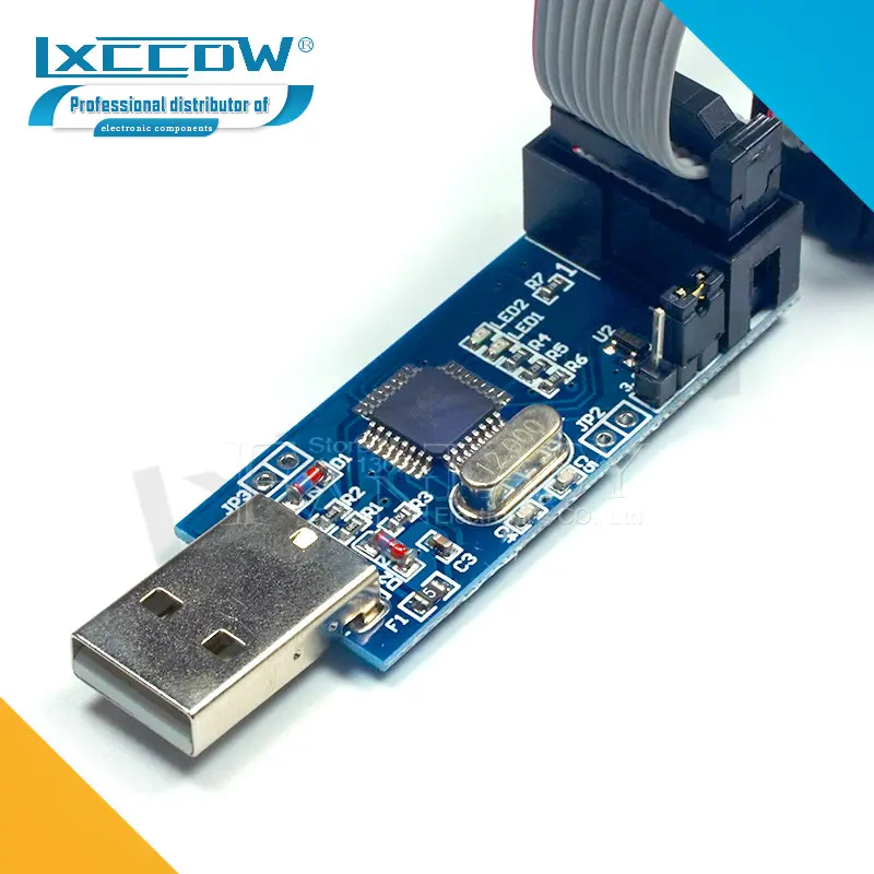 USB ISP программатор для ATMEL, AVR ATMega ATTiny 51, AVR плата ISP, новинка, 1 шт.