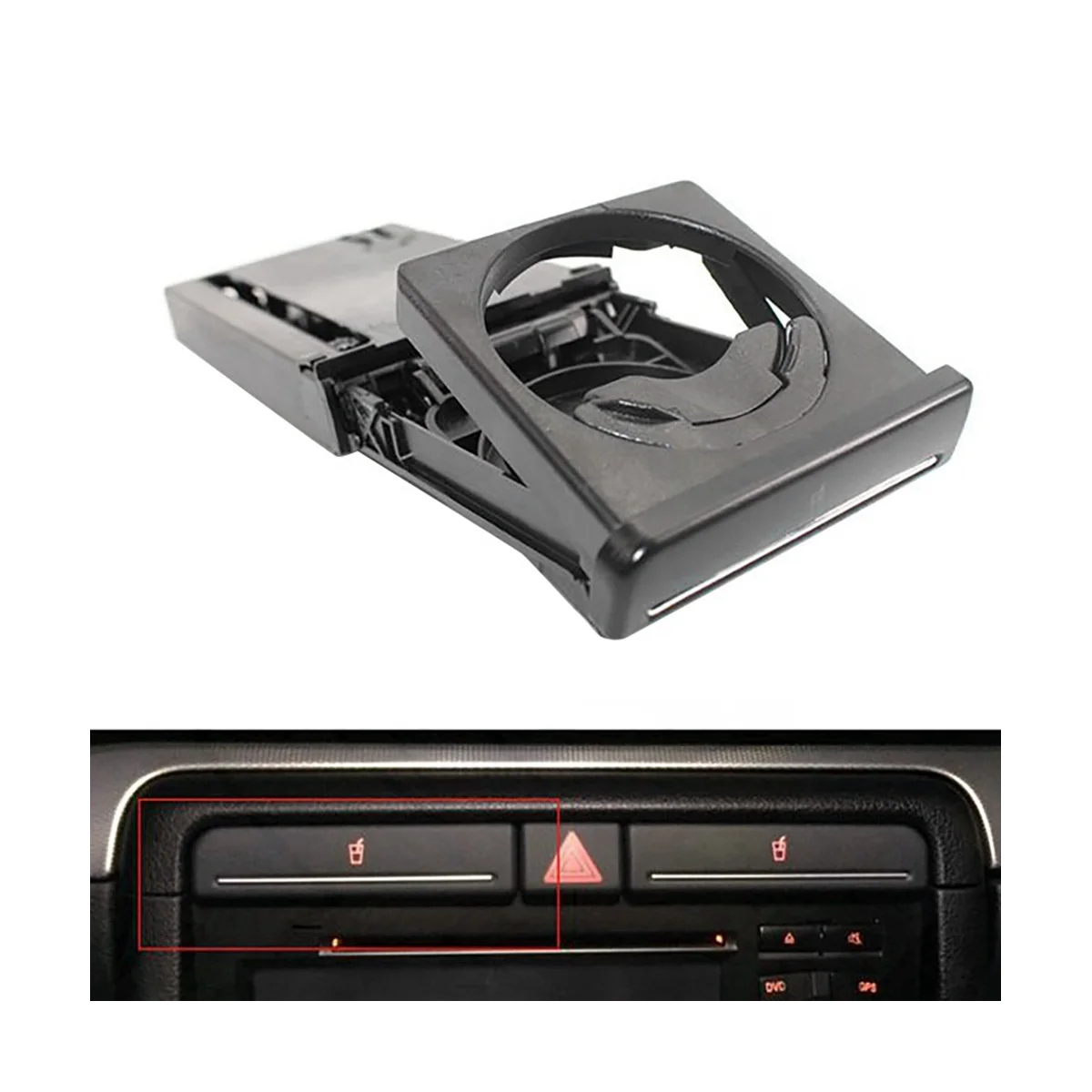 8E2862534L выдвижной держатель стакана для воды напитков правый водитель