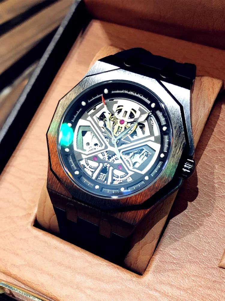 

Authentic Brand Carved Watches Fully Automatic men watches Hollowed Fashion Mechanical Watches luxury MAN WATCH Reloj Hombre