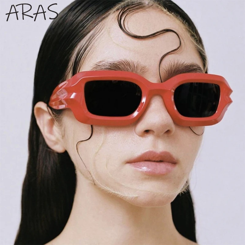 

Retro Small Square Sunglasses Women 2022 Fashion Punk Rectangle Men Shades Vintage Trendy Steampunk Sun Glasses Cycling Goggle