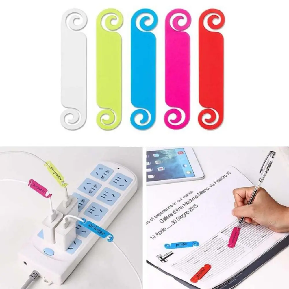 

20Pcs New Wire Organizing Management Labels Management Marking Signs Cord Cable Tags Cable Labels Cable Identification