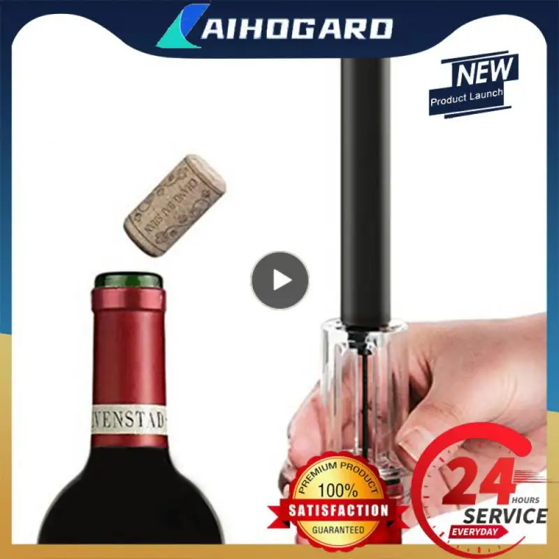 

Штопор с воздушным давлением, эффективный портативный пластиковый штопор для вина, безопасный пневматический штопор, инструменты для бара