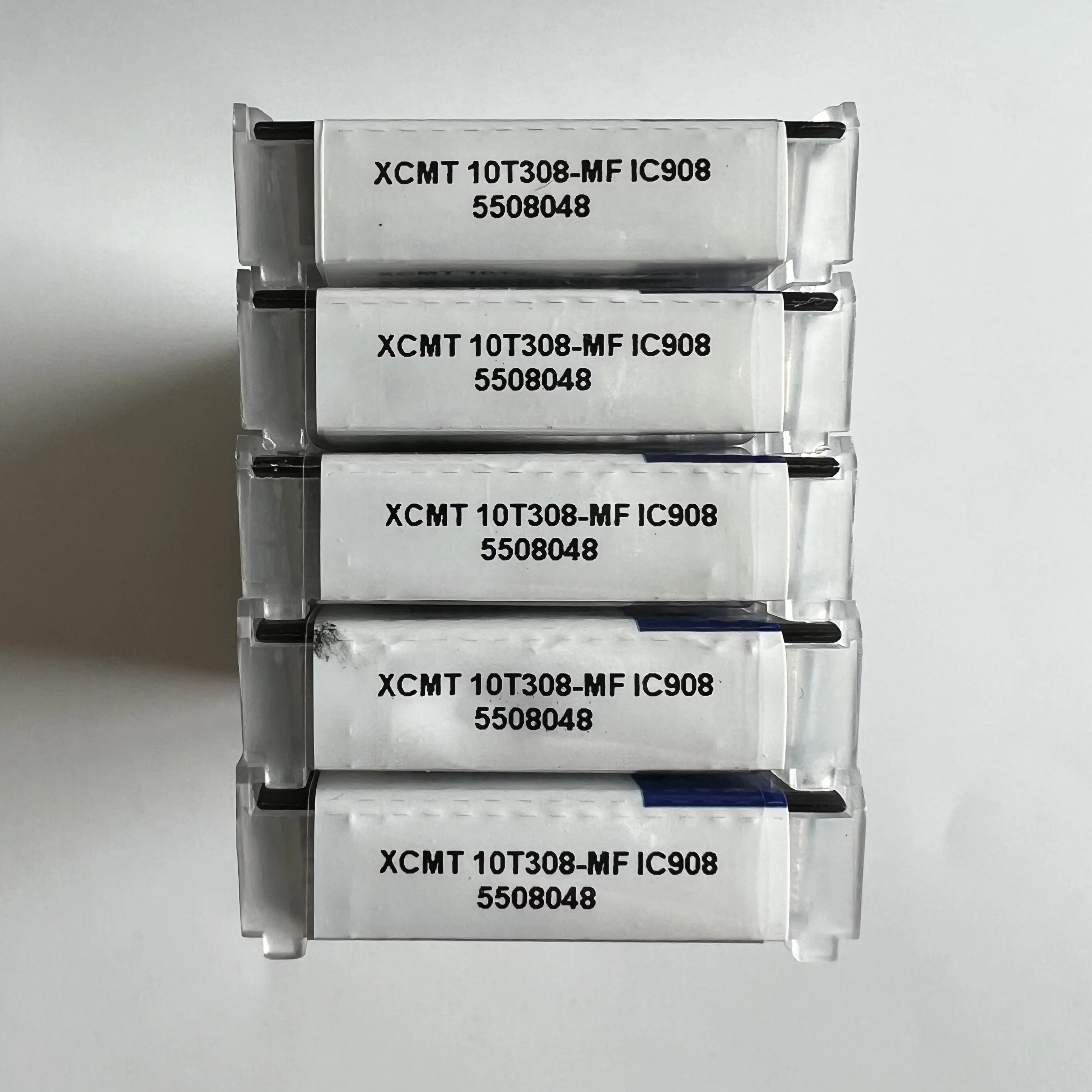 Фото Металлорежущие пластины для точной обработки XCMT10T304-MF IC908/XCMT10T308-MF IC908/XCMT050204-MF IC908/XCMT060204-MF IC908 №2