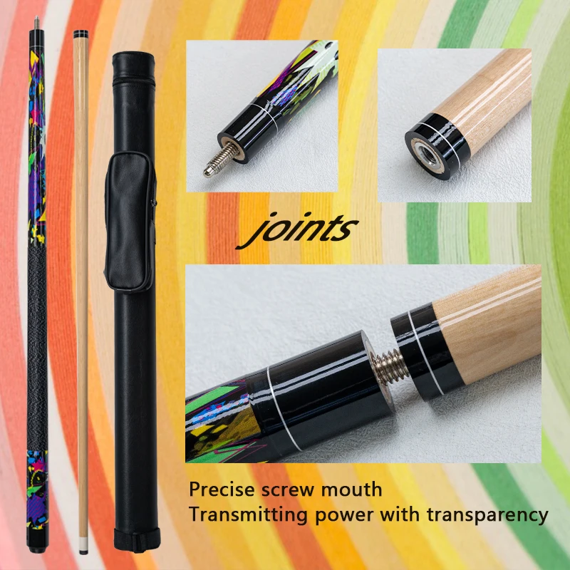 Карбоновый бильярдный кий премиум-класса наконечник 13 мм уникальная чернильная