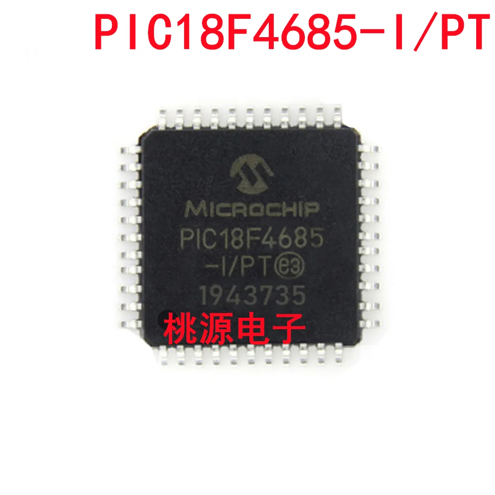 

1-10PCS PIC18F4685-I/PT PIC18F4685 TQFP44