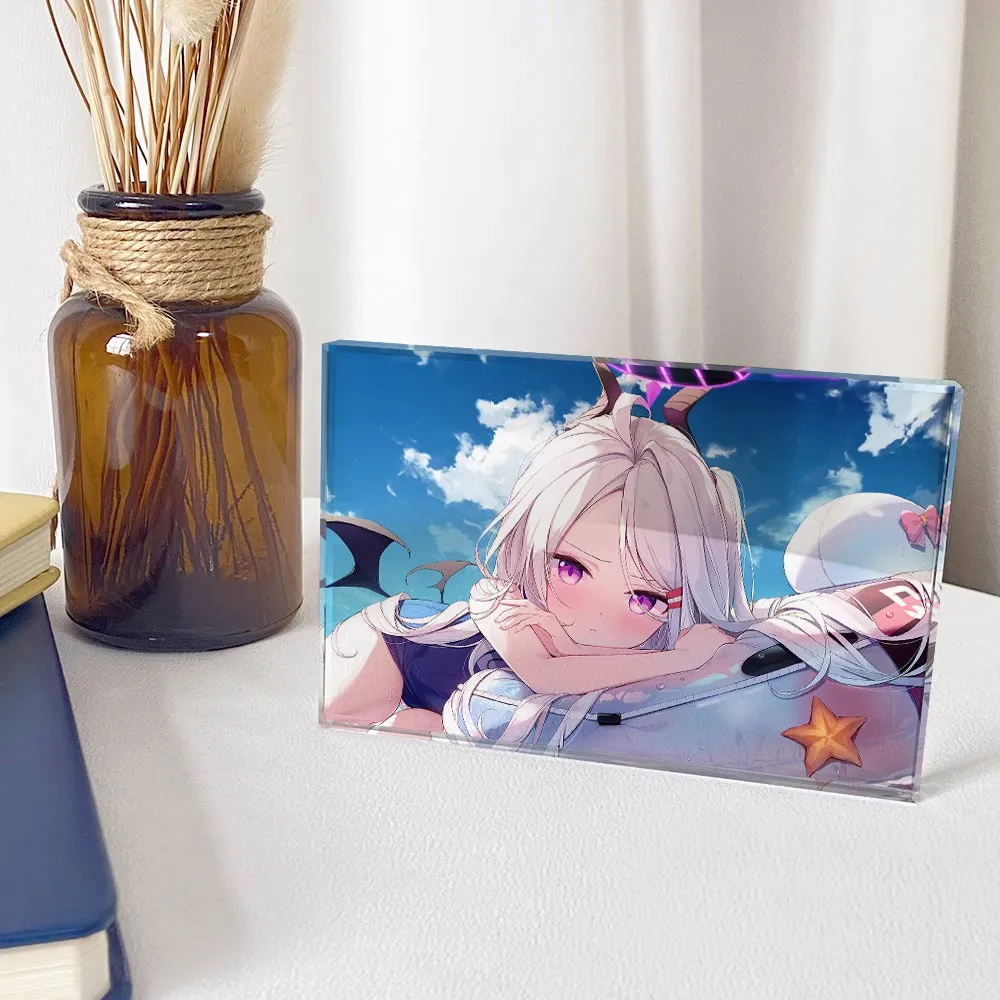 

Anime Blue Archive 12cm Acrylic Figure Desk Figure 4722 Cosplay Model Plate Toy