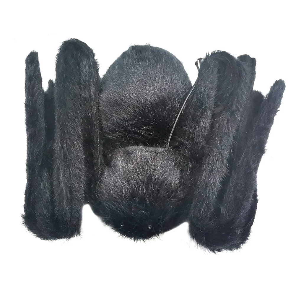 

Светящиеся украшения, плюшевые ужасные большие пауки на Хэллоуин, поддельные растягивающиеся игрушки, набивные животные