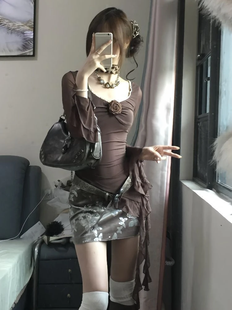 Женский комплект ZHUOLIN 2 предмета акрил полиэстер