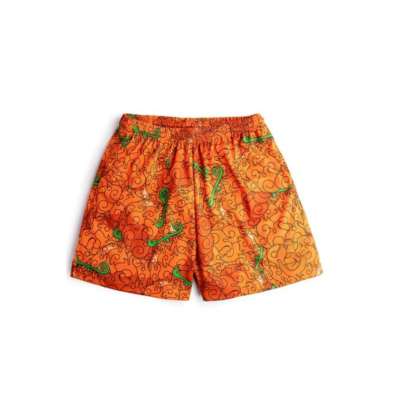 

Anime Shorts Devil Fruit 3D Print Cartoon Men Swimming Trunks Casual Summer Shorts Morning Running Jogging Shorts Oversized 6xl