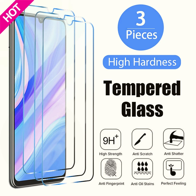 

3PCS Screen Protector For Huawei Mate 20 P40 P30 P20 Lite E 5G Protective Glass For Honor X8 50 20 10 Lite 9X Global 20 Pro 8X