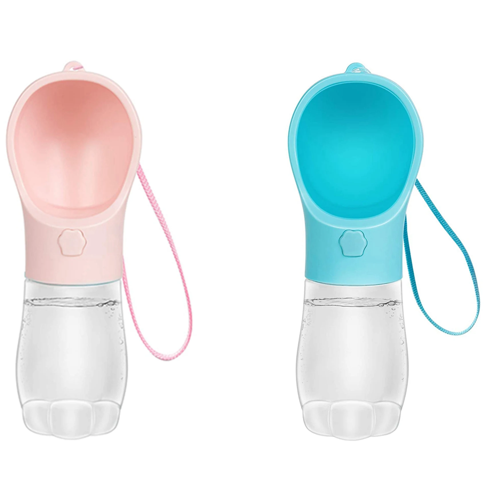 

Бутылка для воды для собак, портативная миска для собак, дорожная бутылка для воды для собак с защитой от протечек, компактный дозатор воды д...