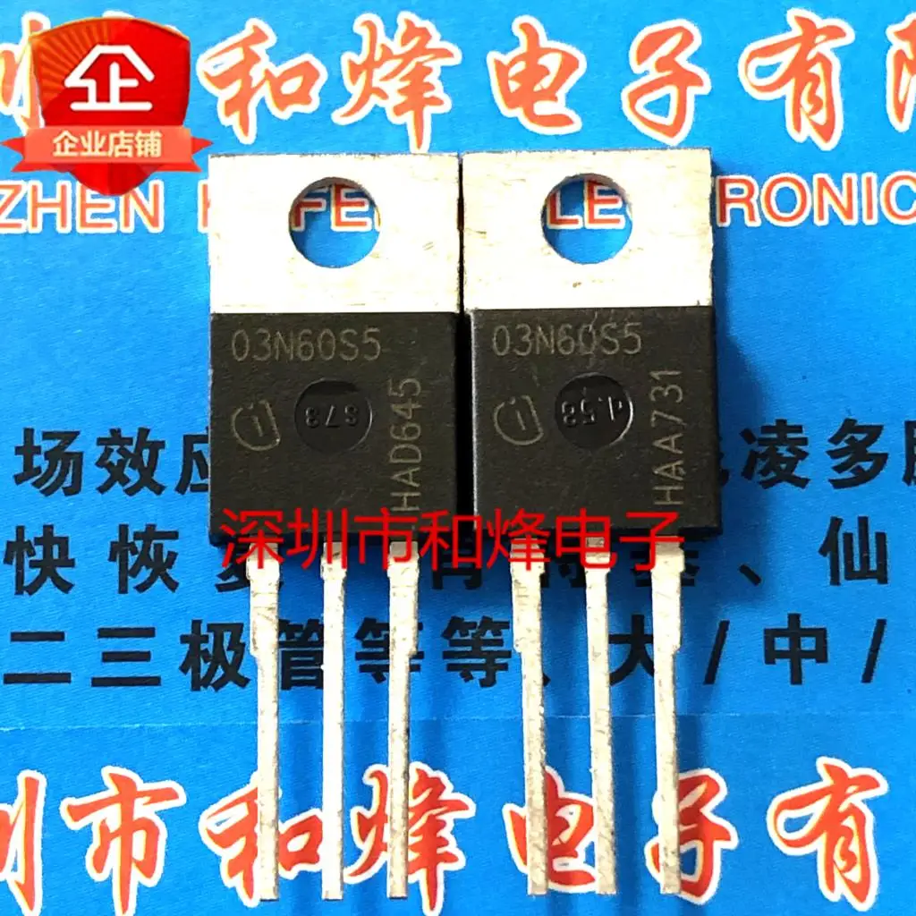 

5PCS-10PCS 03N60S5 SPP03N60S5 TO-220 600V 3.2A On Stock New And Origjnal
