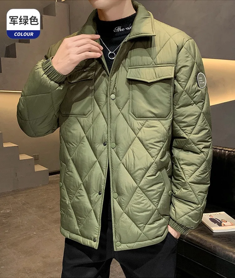 Мужская куртка японского бренда свободные утолщенные куртки-пуховики мужская