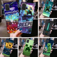 phone case for samsung galaxy s22 s21 plus ultra s20 fe s9 plus s10 5g lite 2020 minecrafts game