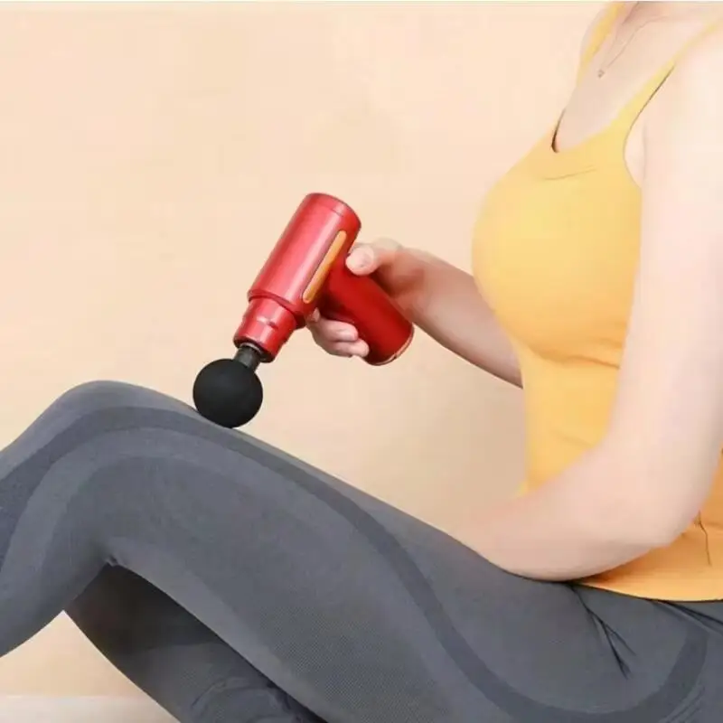 Мини-массажный пистолет портативные пулеметы для тела Электрический