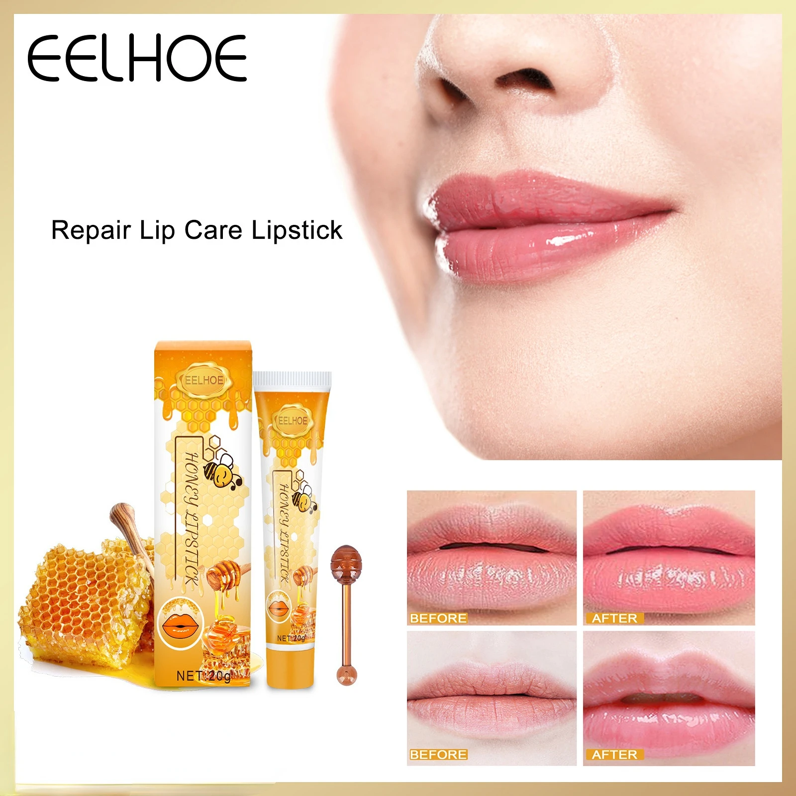 

20g Lip Balm Moisturizing and Hydrating Lighten Lip Lines Anti-dry Cracking In Winter Repair Lip Care Lipstick Free Shipping