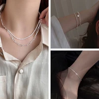 cubic zircon choker necklace for women rhinestone tennis necklace crystal chain%ef%bc%8cvarious styles of optional clavicle chain