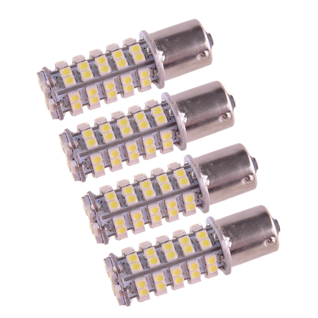 4 шт. 12 В холодный белый 1156 1141 1003 1073 1159 SMD светодиодный внутренний стоп-сигнал для