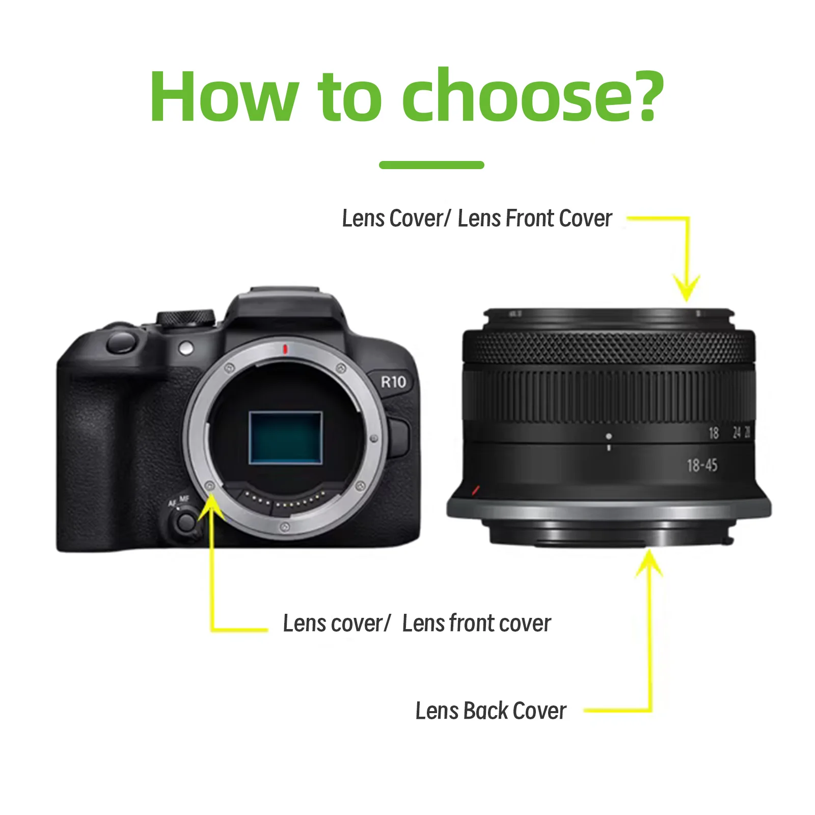 Фото Защитная крышка для задней линзы LingoFoto белого цвета для ARRI, SONY, COOKE, Angenieux, Sigma, Laowa PL №4