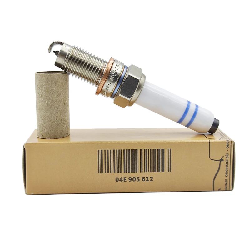 

4PCS 04E905612 Spark Plug For Audi A1 A3 Q3 Skota Seat Volkswagen Beetle Golf Jetta Polo 04E 905 612 0241145515