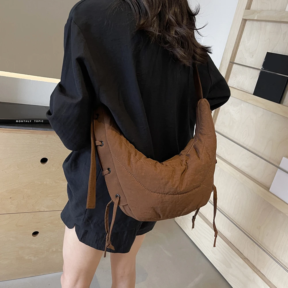 Сумка на плечо для женщин и мужчин нейлоновая сумка-мессенджер с регулируемым