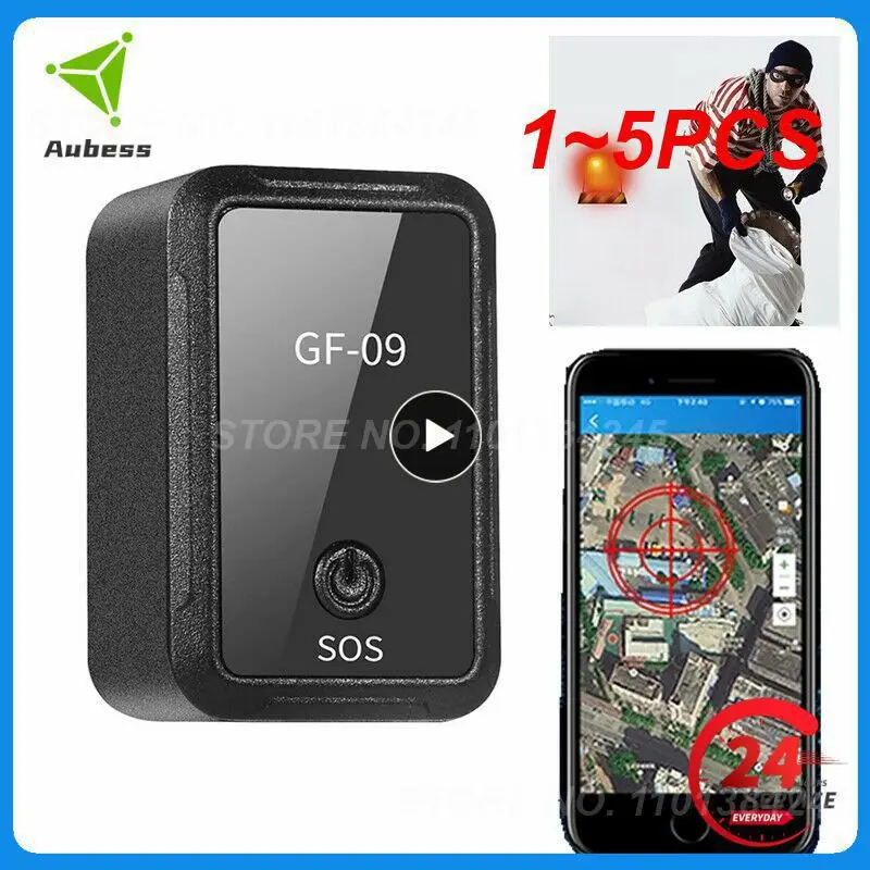 

1~5PCS GPS Tracker Portable Car Anti-loss Tracker Magnetic Alarm Locator Vehicle Positioner Real Time Tracking APP GPS