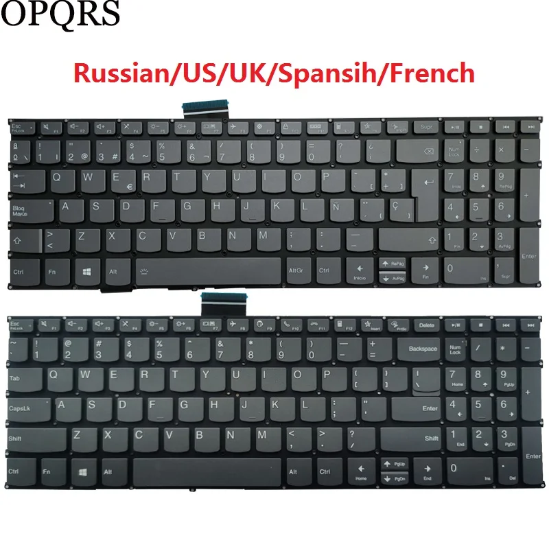 Клавиатура для ноутбука Lenovo ideapad 3-15ITL6 3-15ADA6 3-15ALC6 русская/английская/французская